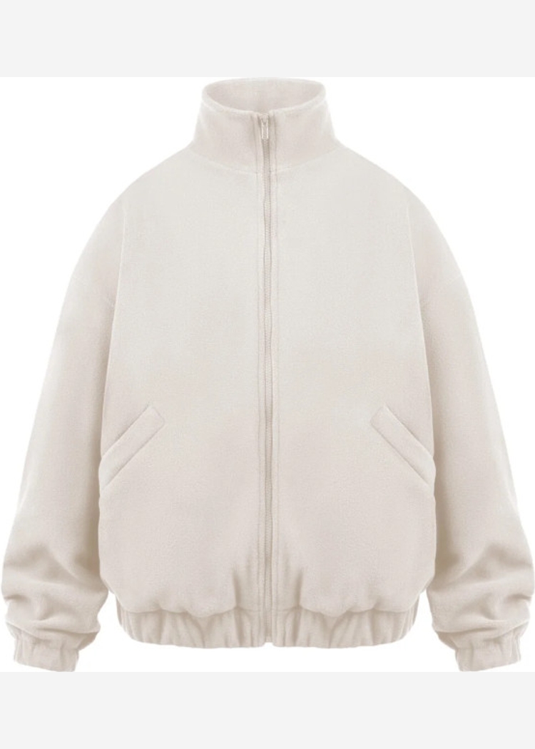 Флисовая куртка Called a Garment FCF Logo Jacket vol.2 белый песок