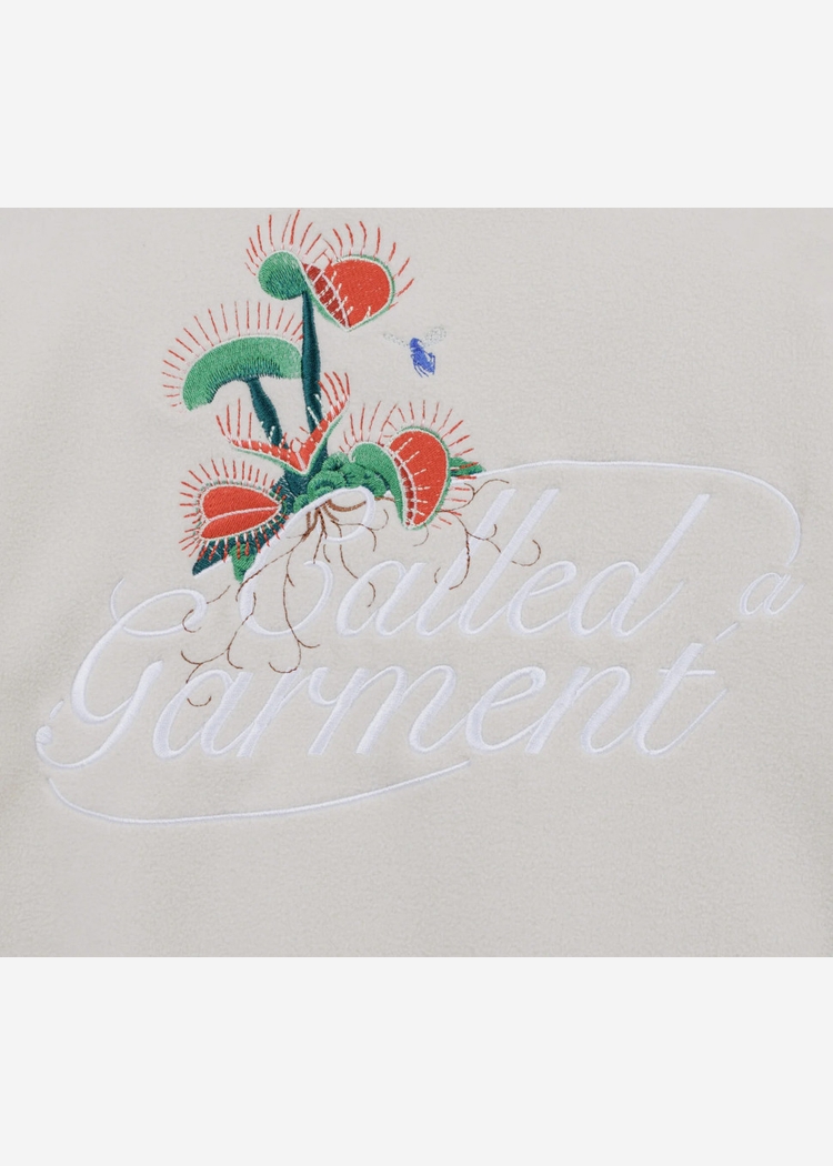 Флисовая куртка Called a Garment FCF Logo Jacket vol.2 белый песок