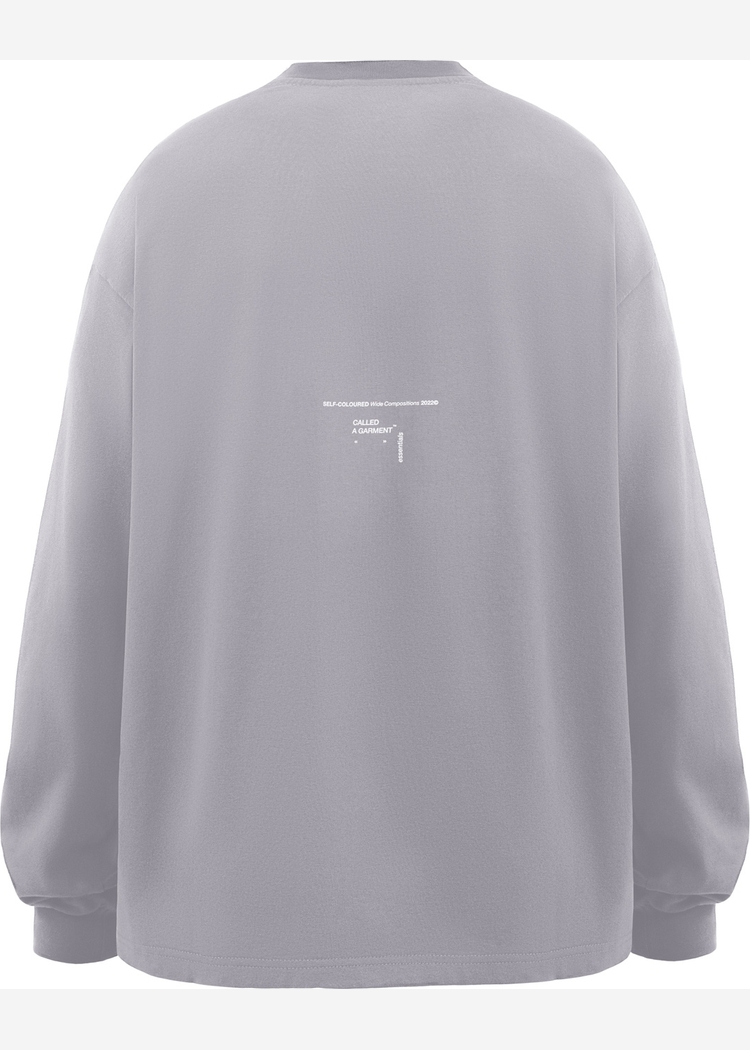 Лонгслив Called a Garment Essential серый