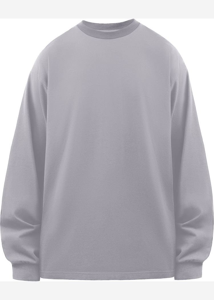 Лонгслив Called a Garment Essential серый