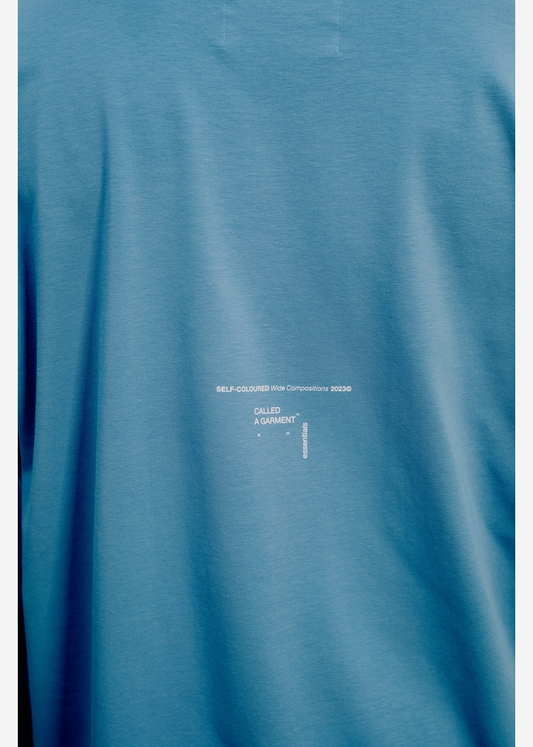 Лонгслив Called a Garment Essential голубой