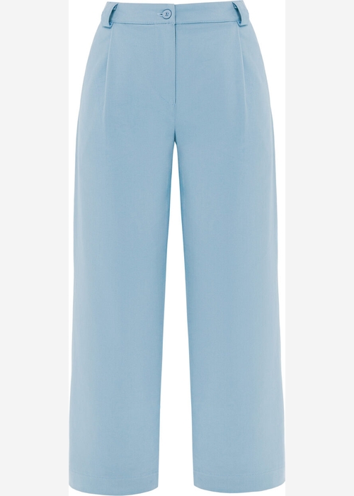Брюки Called a Garment  Женские "Classic wide chinos" голубые