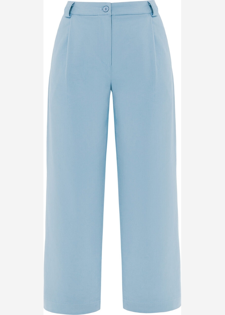 Брюки Called a Garment  Женские "Classic wide chinos" голубые