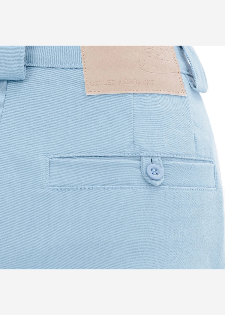 Брюки Called a Garment  Женские "Classic wide chinos" голубые