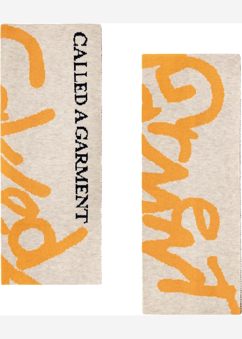 Шарф-плед Called a Garment WELL-OFF YELLOW SCARF