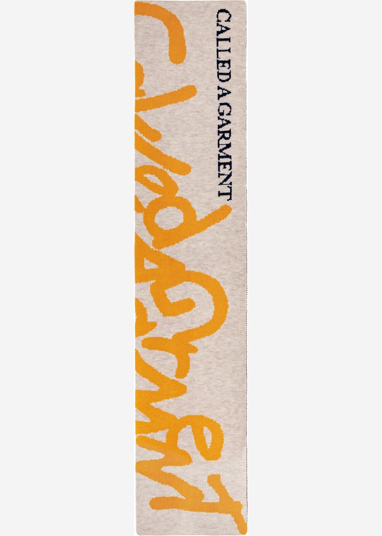 Шарф-плед Called a Garment WELL-OFF YELLOW SCARF