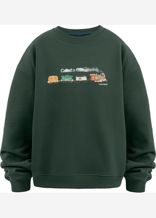Свитшот Called a Garment Collective зеленый