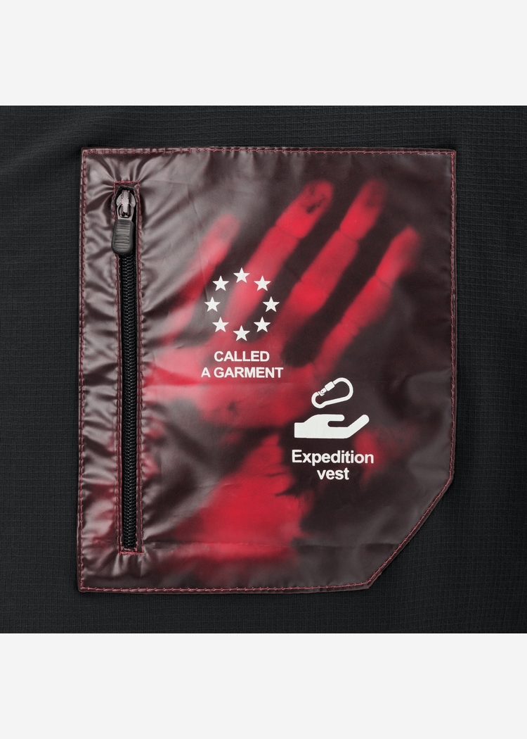 Жилетка CALLED A GARMENT Expedition vest черная