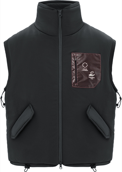 Жилетка CALLED A GARMENT Expedition vest черная