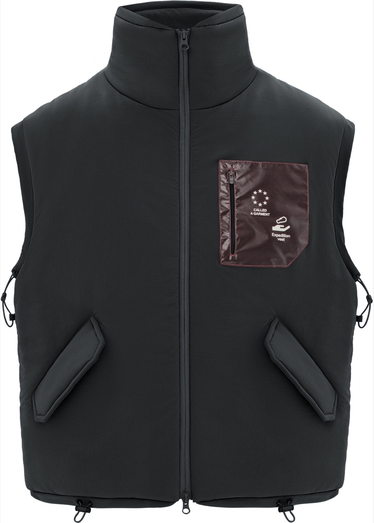Жилетка CALLED A GARMENT Expedition vest черная