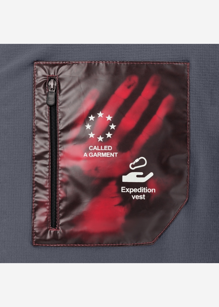Жилетка CALLED A GARMENT Expedition vest серая