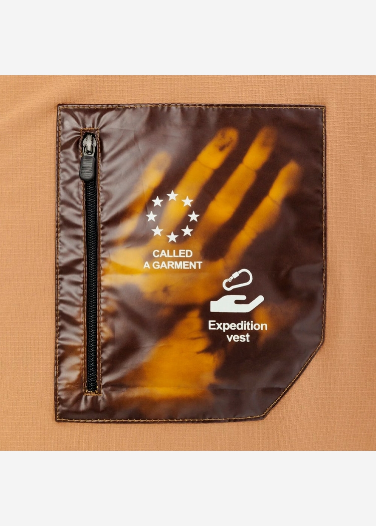 Жилетка CALLED A GARMENT Expedition vest светло-коричневая