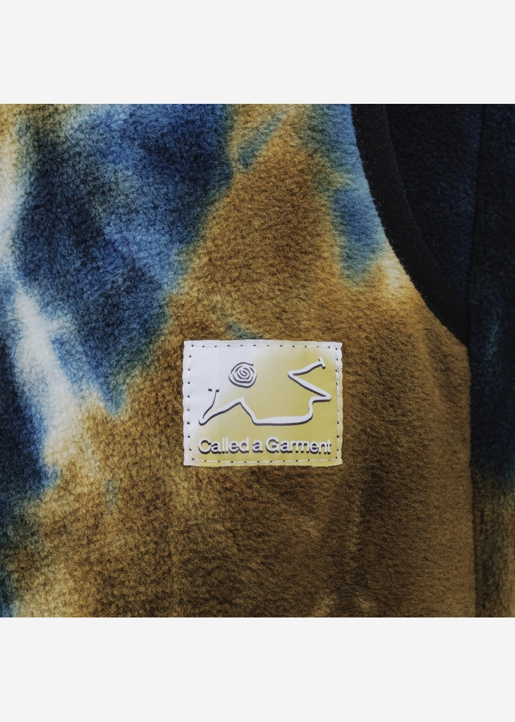 Жилетка синяя Called a Garment "Wilderness tie-dye vest"