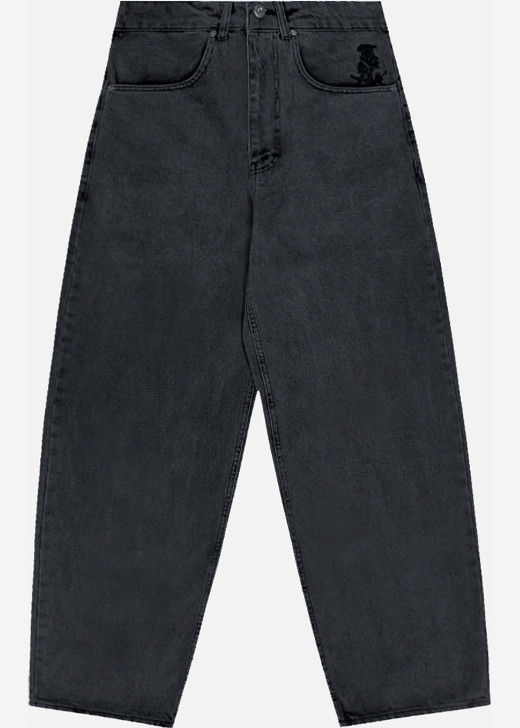 Джинсы ISSAYA Loose Fit HW Washed Grey