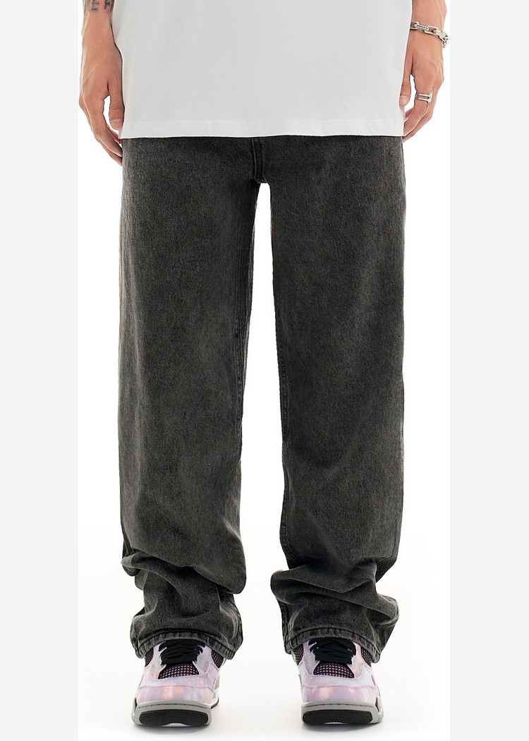 Джинсы ISSAYA Loose Fit HW Washed Grey