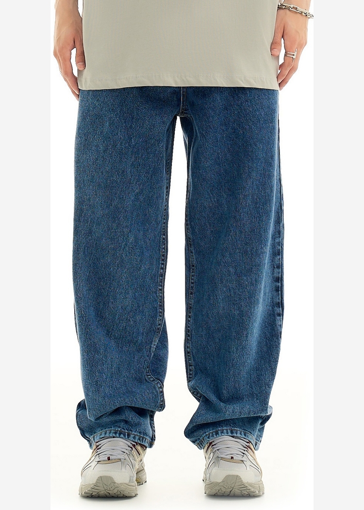 Джинсы ISSAYA Looose Fit HW Blue Ice Wash