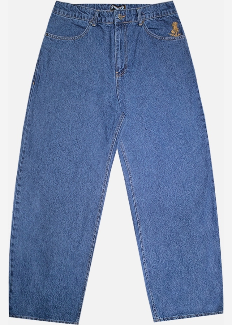 Джинсы ISSAYA Looose Fit HW Blue