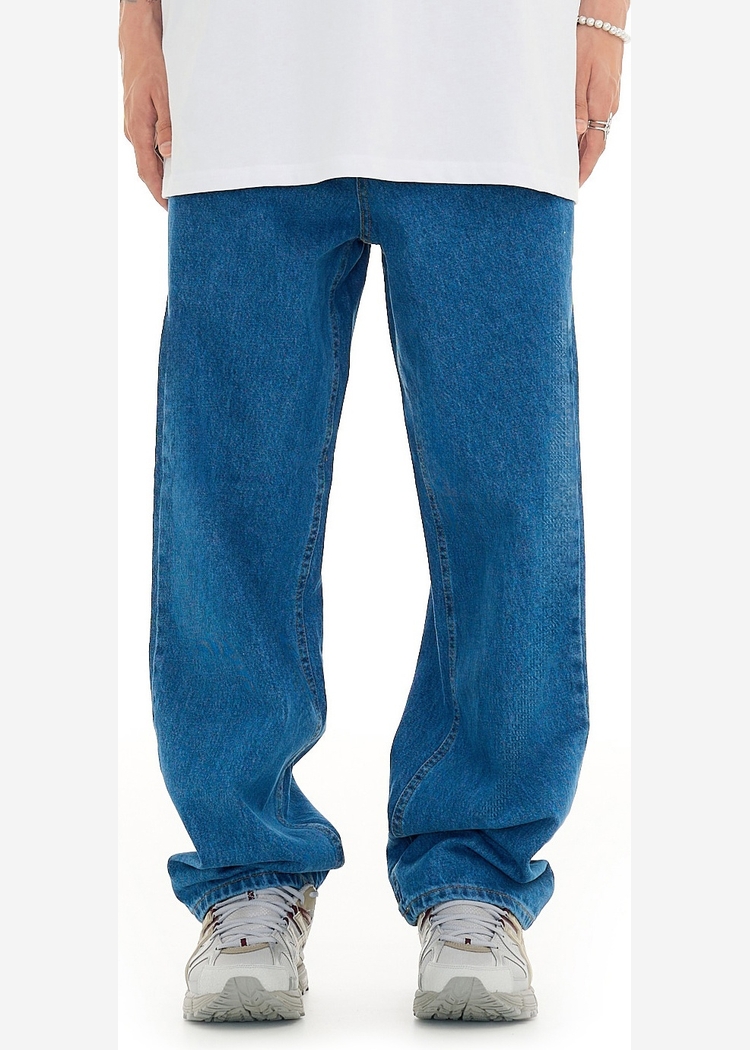 Джинсы ISSAYA Looose Fit HW Blue