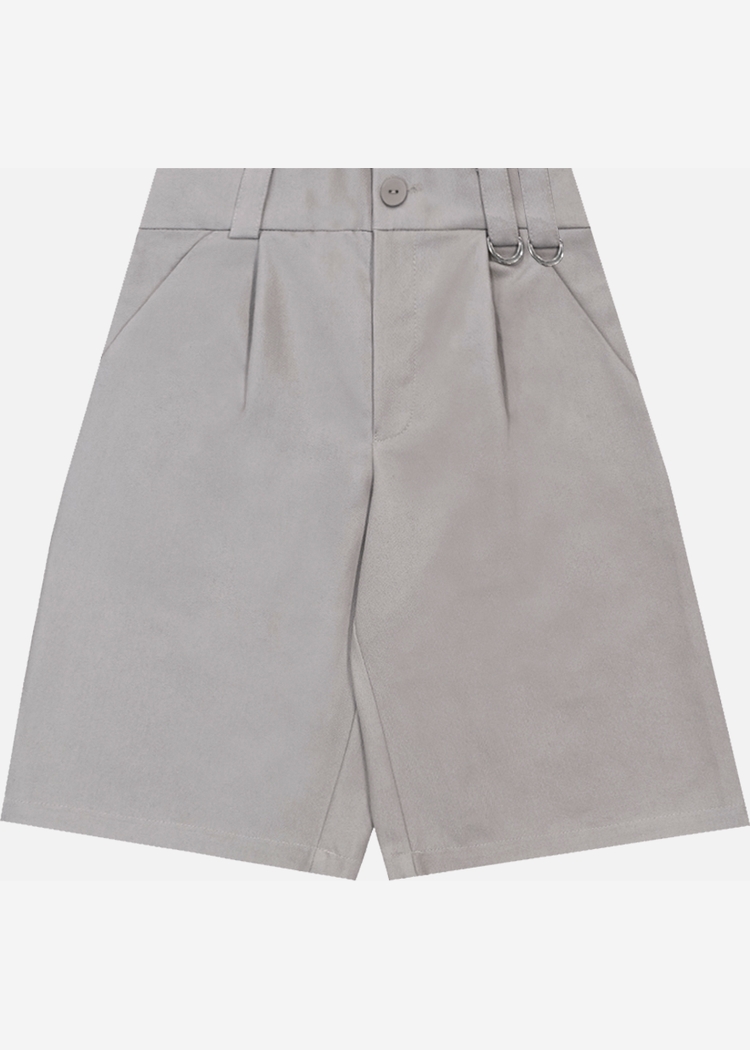 Шорты ISSAYA серые Bermuda Loose Gray