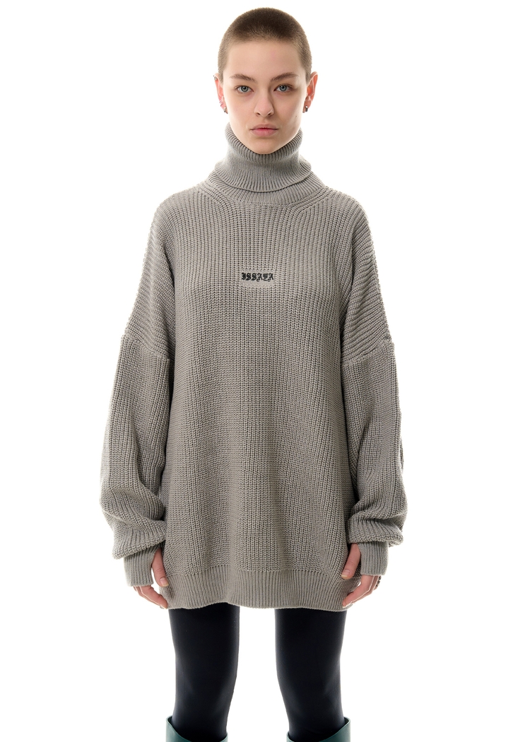 Свитер ISSAYA Chainmail Turtleneck Grey
