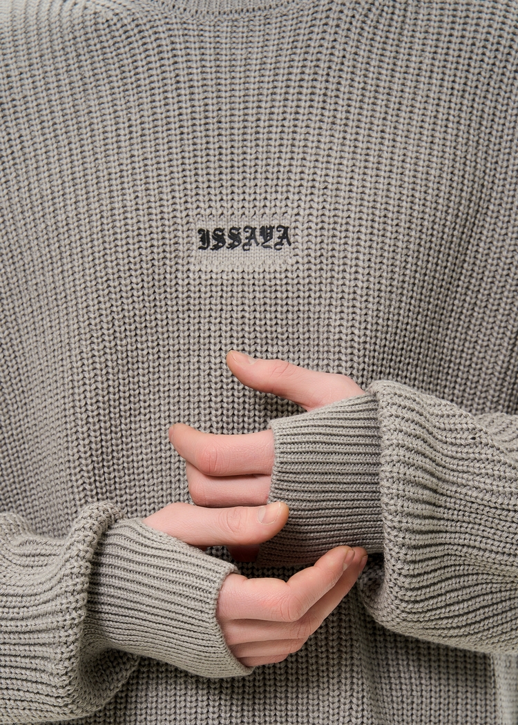 Свитер ISSAYA Chainmail Turtleneck Grey
