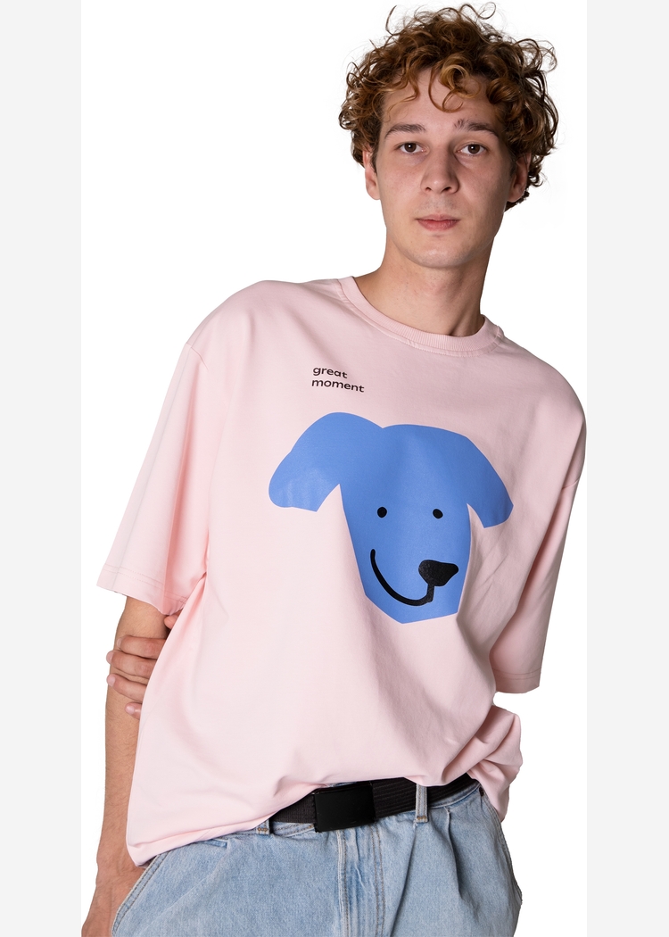 Футболка Moment Lilac Big Dog