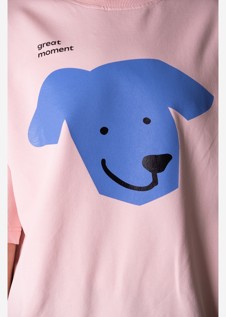 Футболка Moment Lilac Big Dog