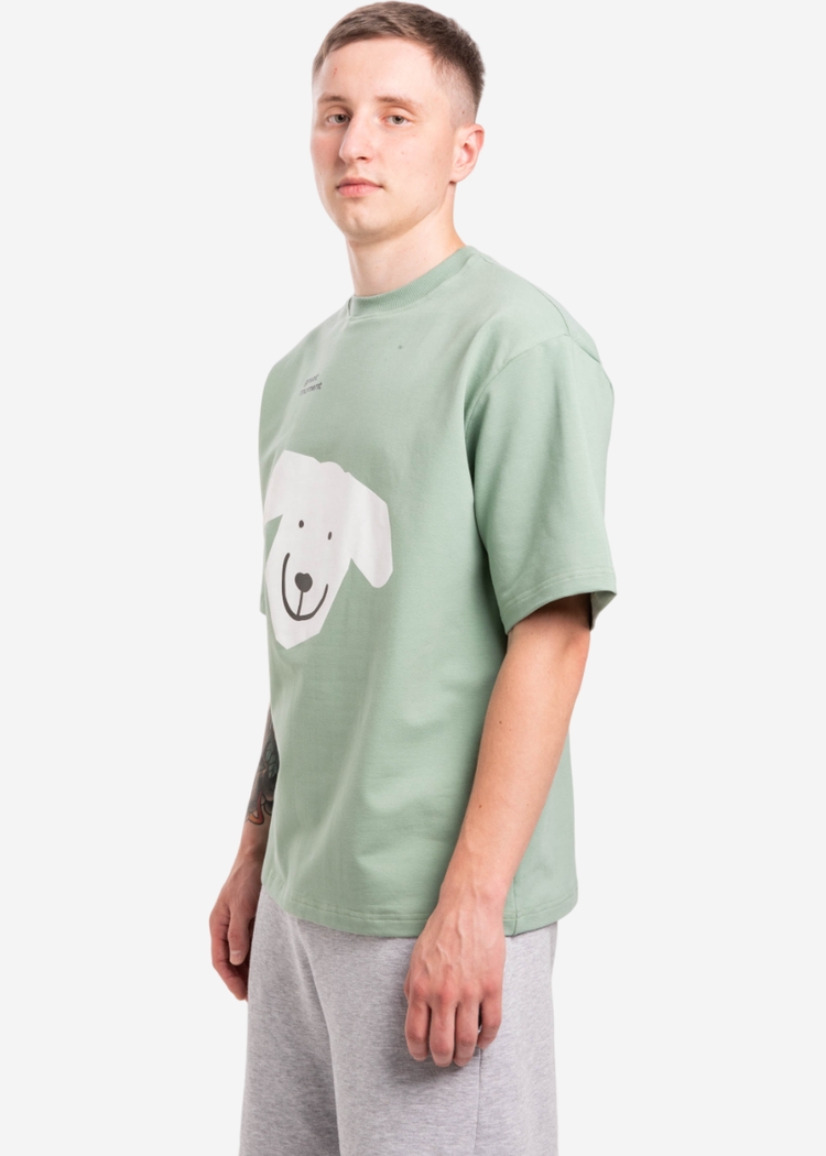 Футболка SGM White Big Dog белая