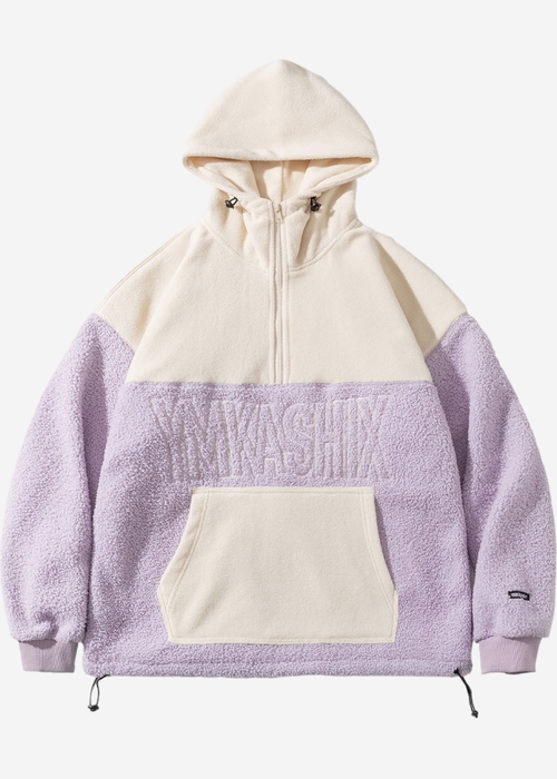 Худи YMKASHIX Little Lamb молочный сиреневый