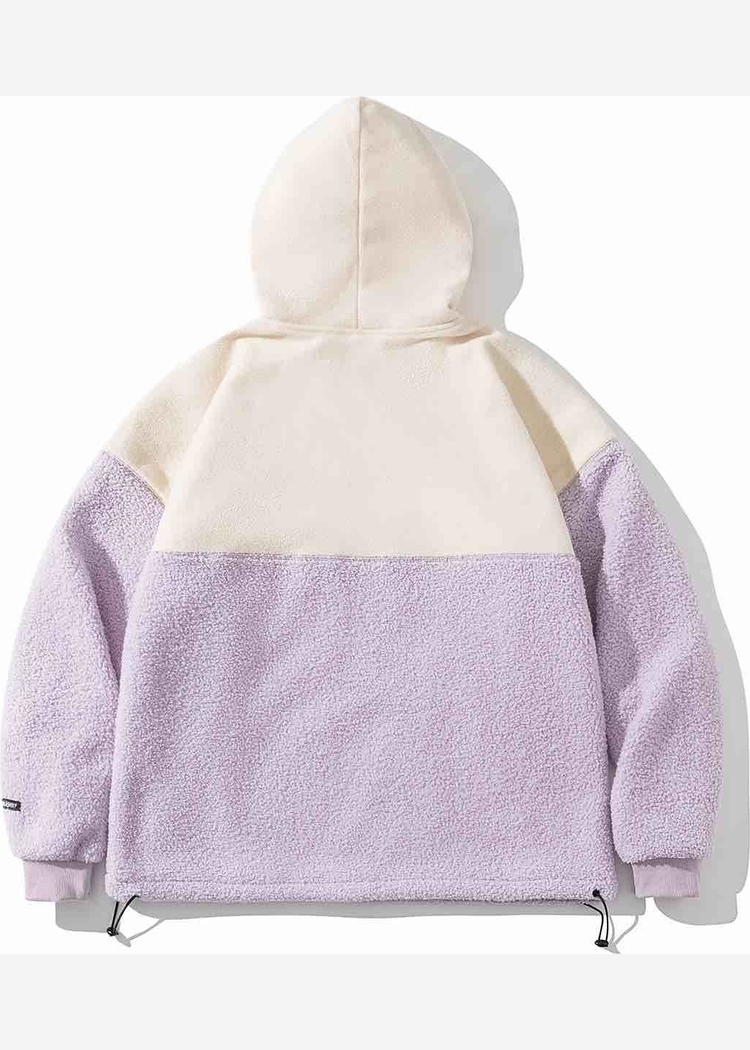 Худи YMKASHIX Little Lamb молочный сиреневый