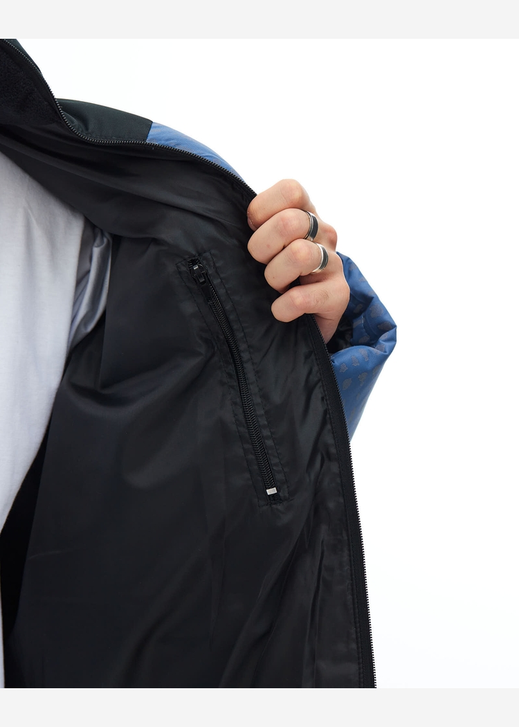 Куртка ANTEATER Downjacket Светоотражающая Print Blue