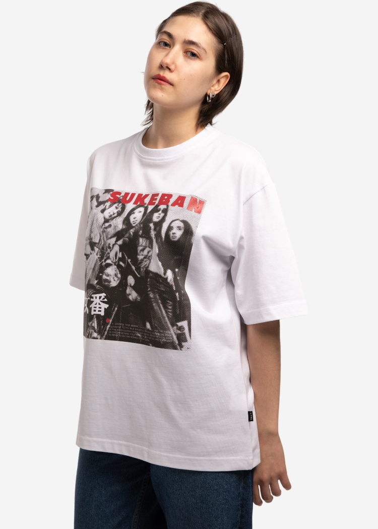 Футболка С7МЬ Sukeban Poster Wht