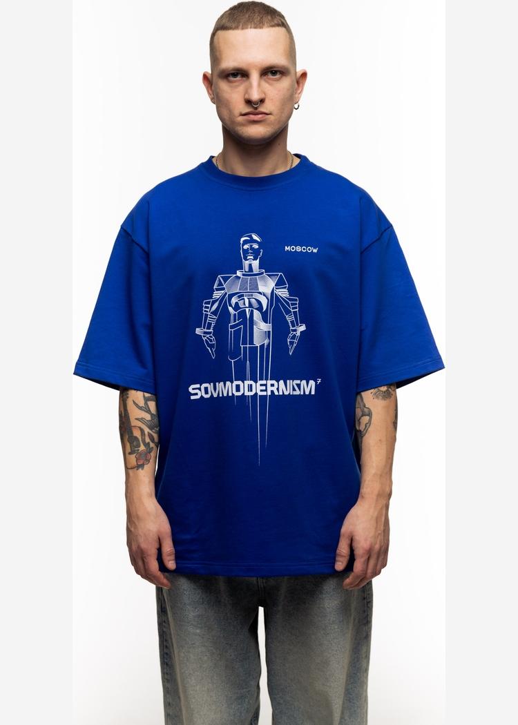 Футболка С7МЬ Москва french blue