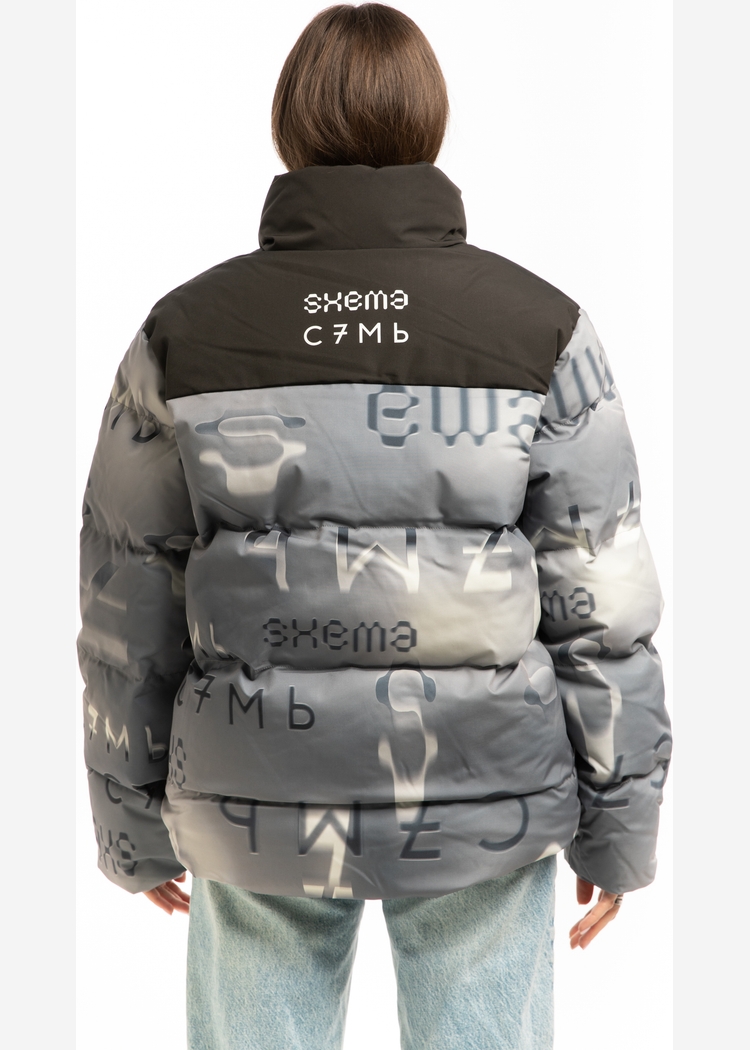 Куртка С7МЬ x Sxema Pattern С7МЬ серая