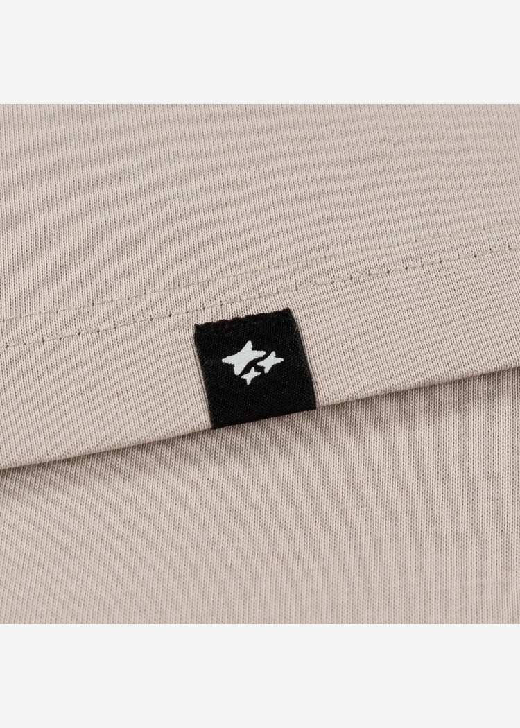 Футболка Haided "DRAMA CLUB RLXD HW TEE" grey.beige бежевая