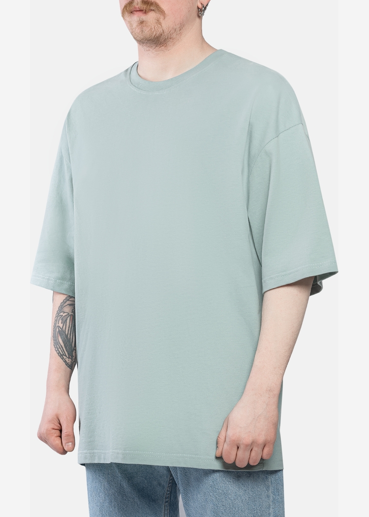 Футболка HAIDED "BRSHD RLXD TEE" ледянной туман