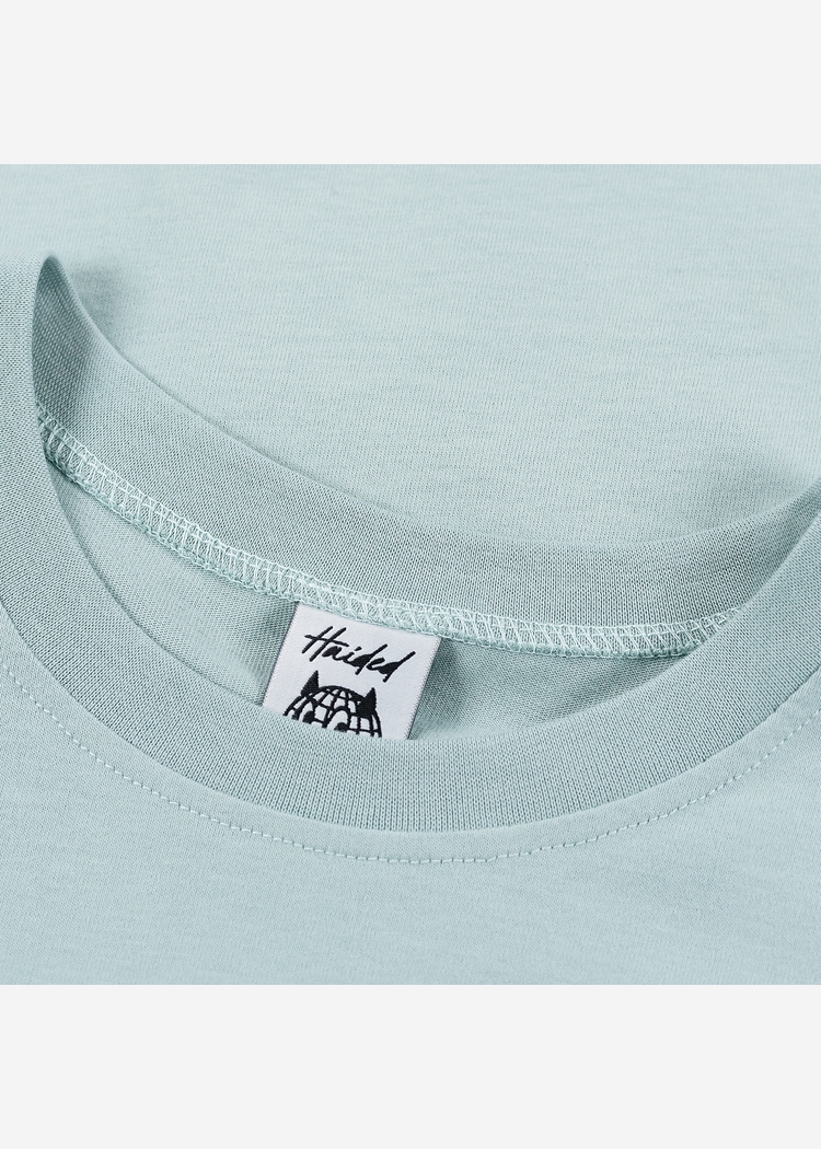 Футболка HAIDED "BRSHD RLXD TEE" ледянной туман