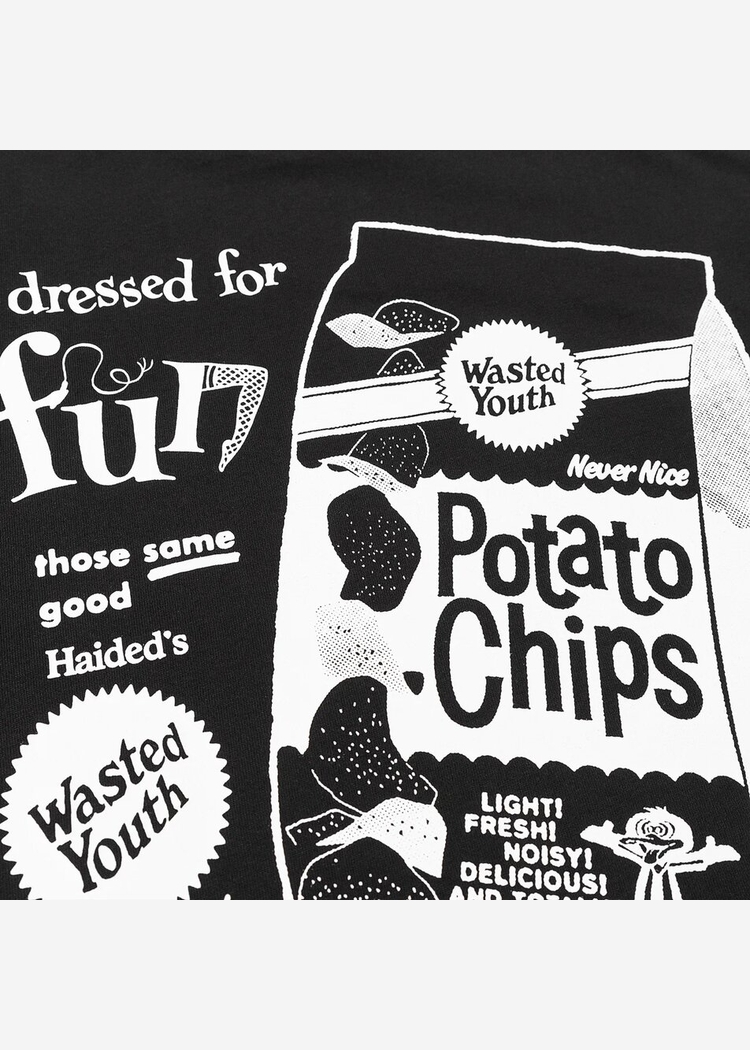Футболка Haided "CHIPS RLXD TEE" Black