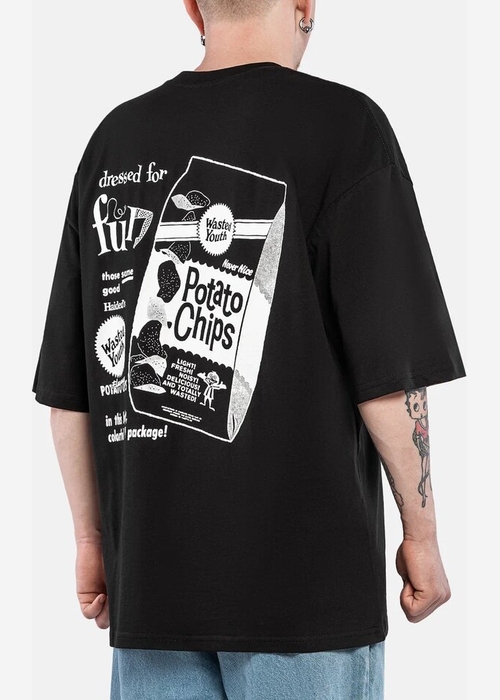 Футболка Haided "CHIPS RLXD TEE" Black