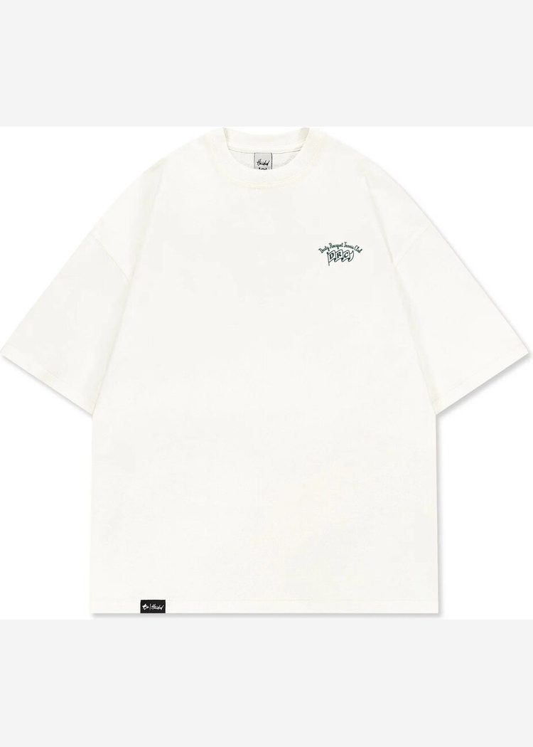 Футболка Haided "DUSTY RACQUET RLXD HW TEE" ecru