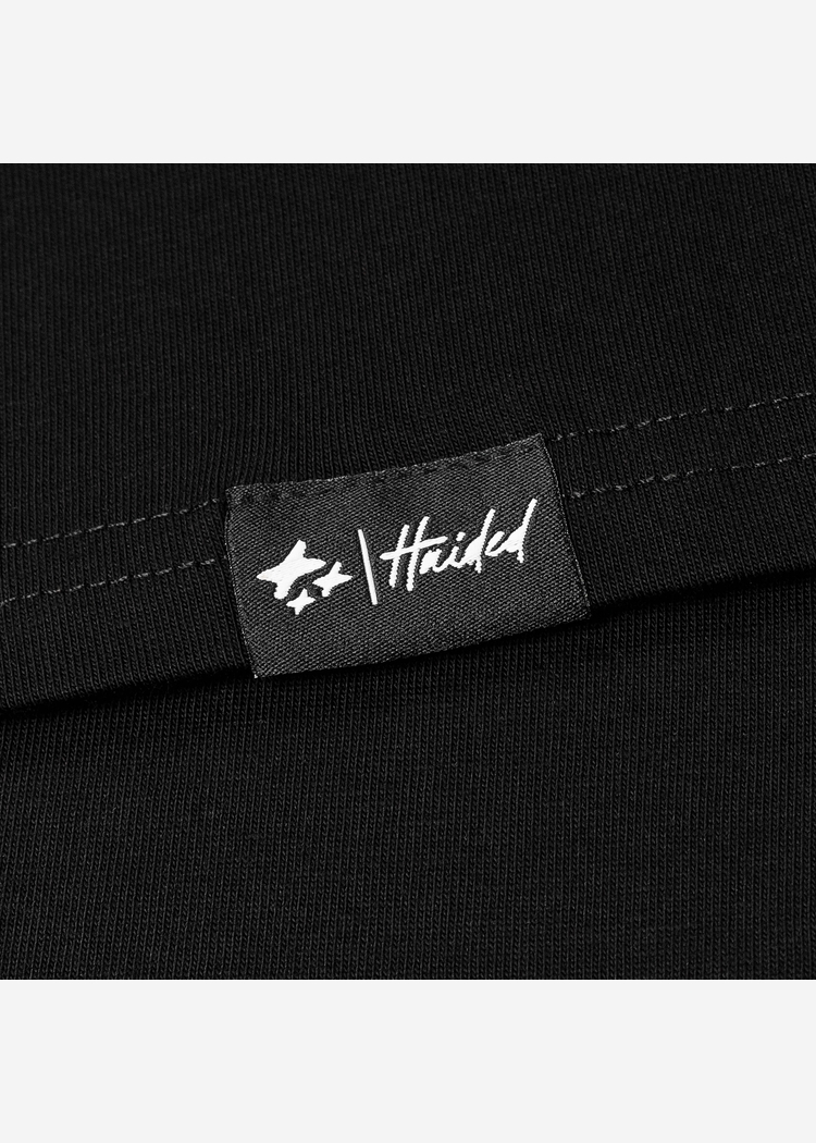 Футболка HAIDED "NEVER RLXD TEE" черная