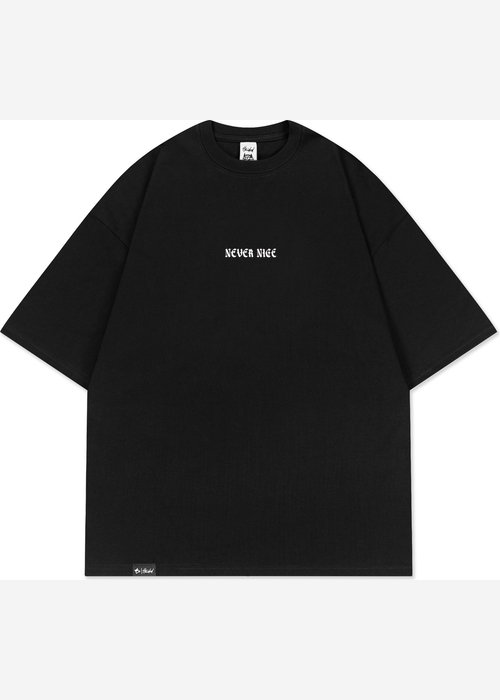 Футболка HAIDED "NEVER RLXD TEE" черная
