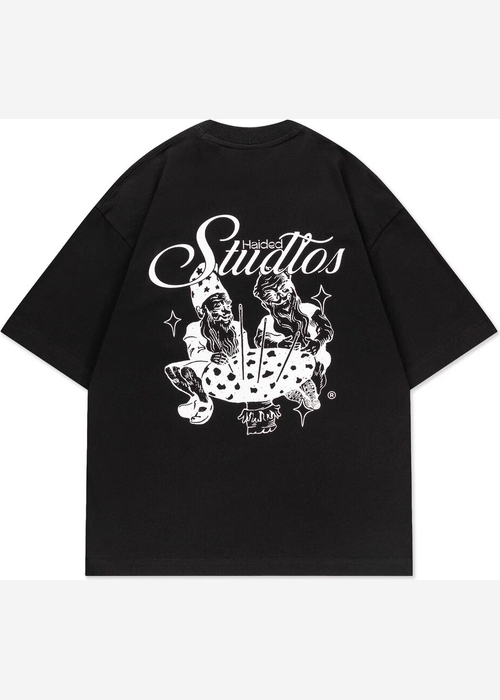 Футболка Haided "PINCUSHION RLXD HW TEE" black черная