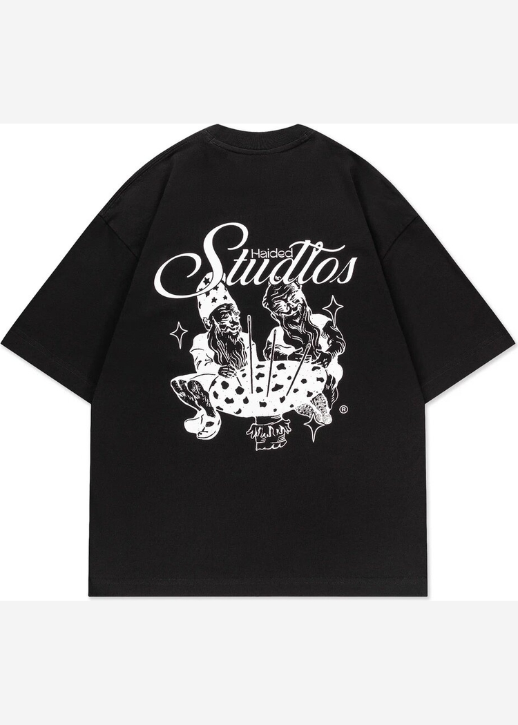 Футболка Haided "PINCUSHION RLXD HW TEE" black черная