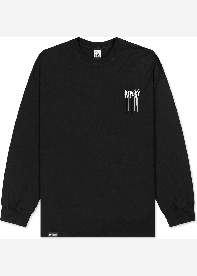 Лонгслив HAIDED "REPENT RLXD LS TEE"