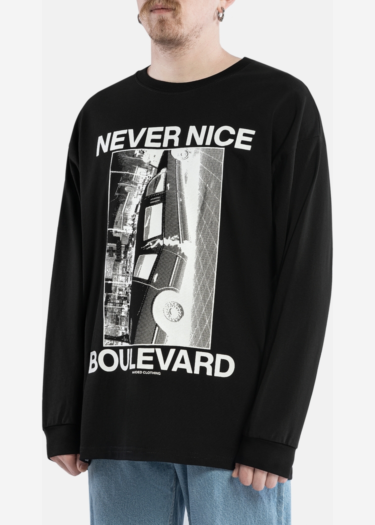 Лонгслив HAIDED "LIMO RLXD LS TEE"