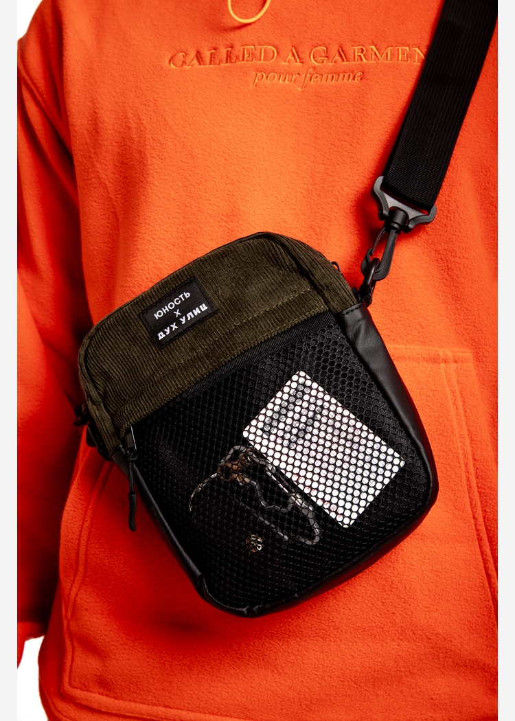 Сумка Юность х Дух Улиц Velvet черная