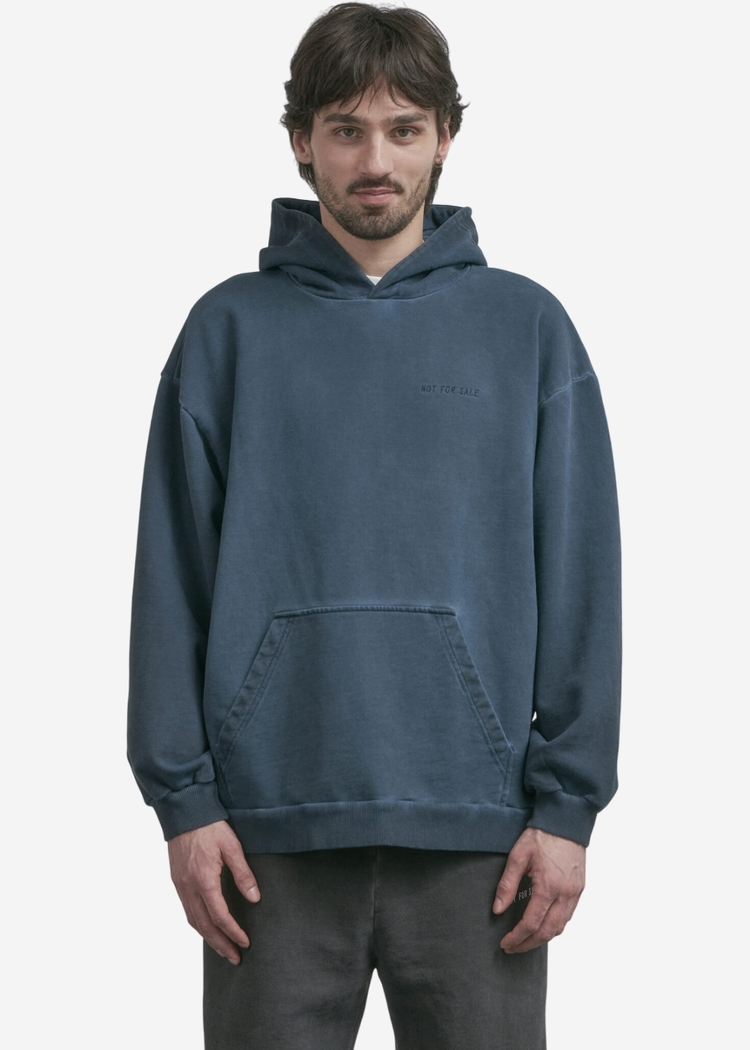 Худи Not For Sale GD Washed Blue s10e10