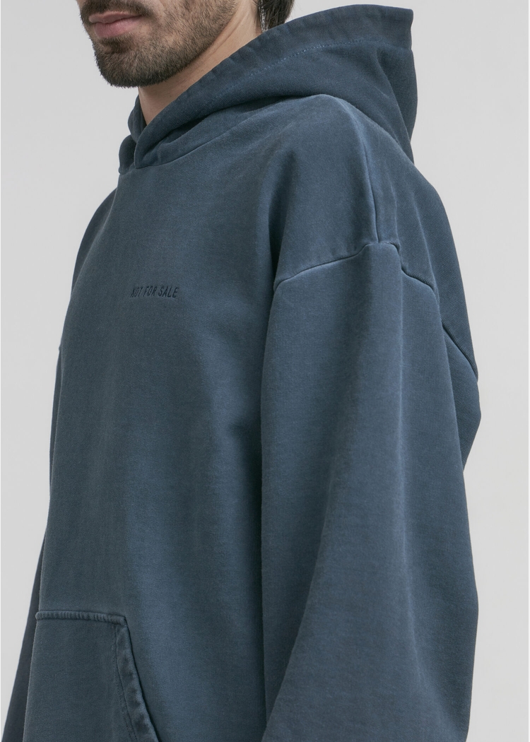 Худи Not For Sale GD Washed Blue s10e10