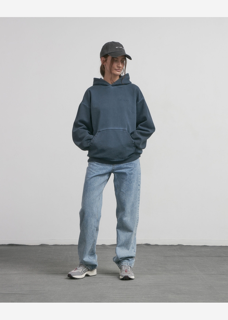 Худи Not For Sale GD Washed Blue s10e10